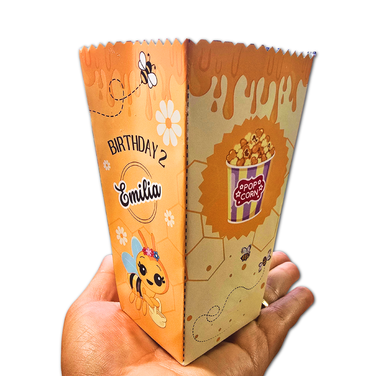 Mini Pop Box Personalizadas - Cajitas de Palomitas para Fiestas
