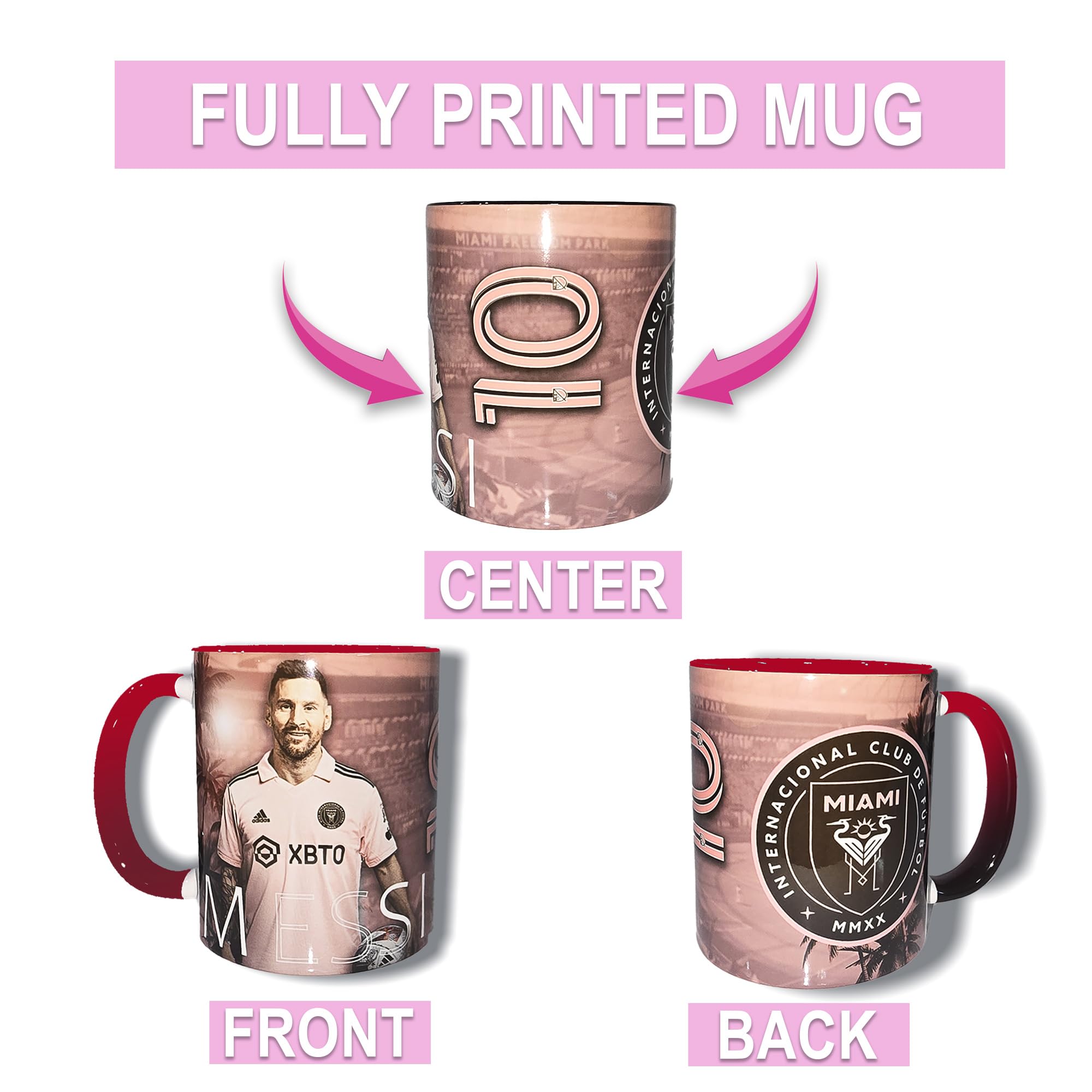 Fully Printed Soccer Coffee Mug
