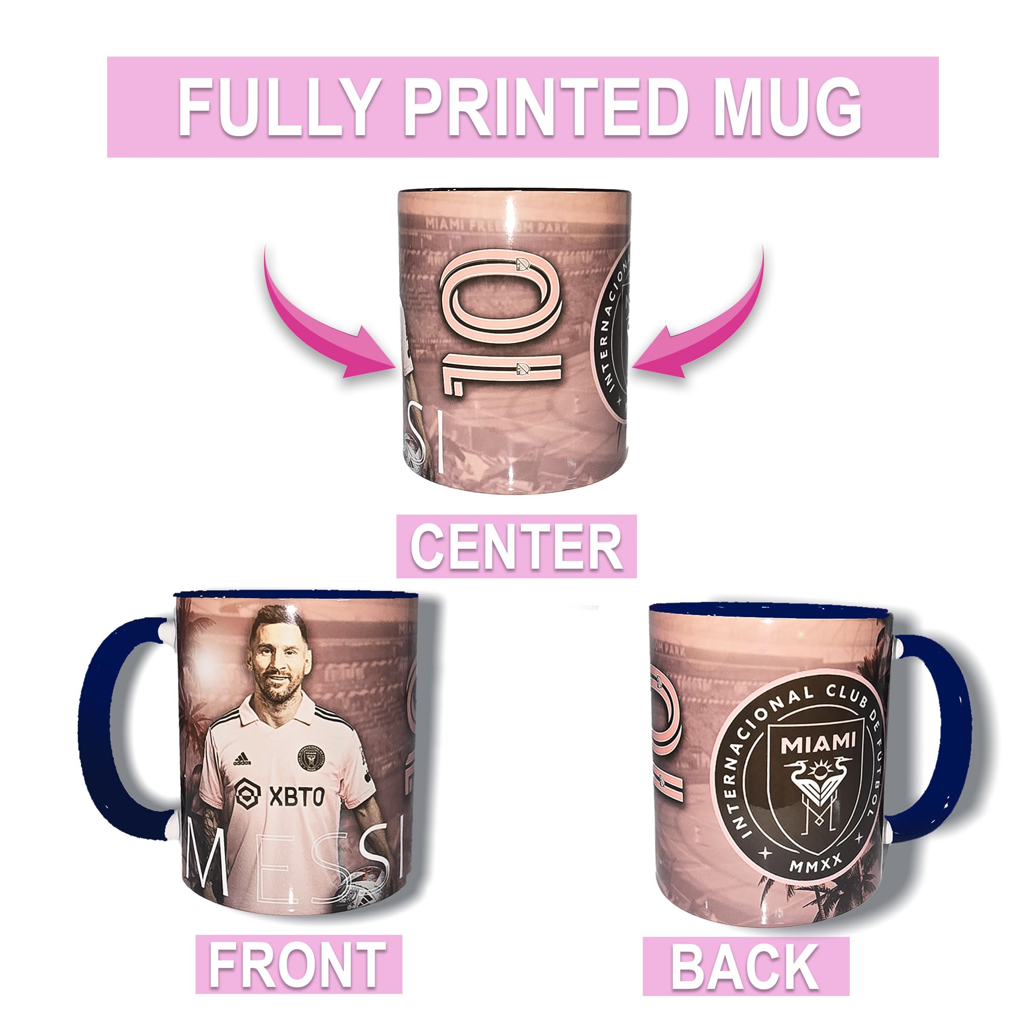 Fully Printed Soccer Coffee Mug