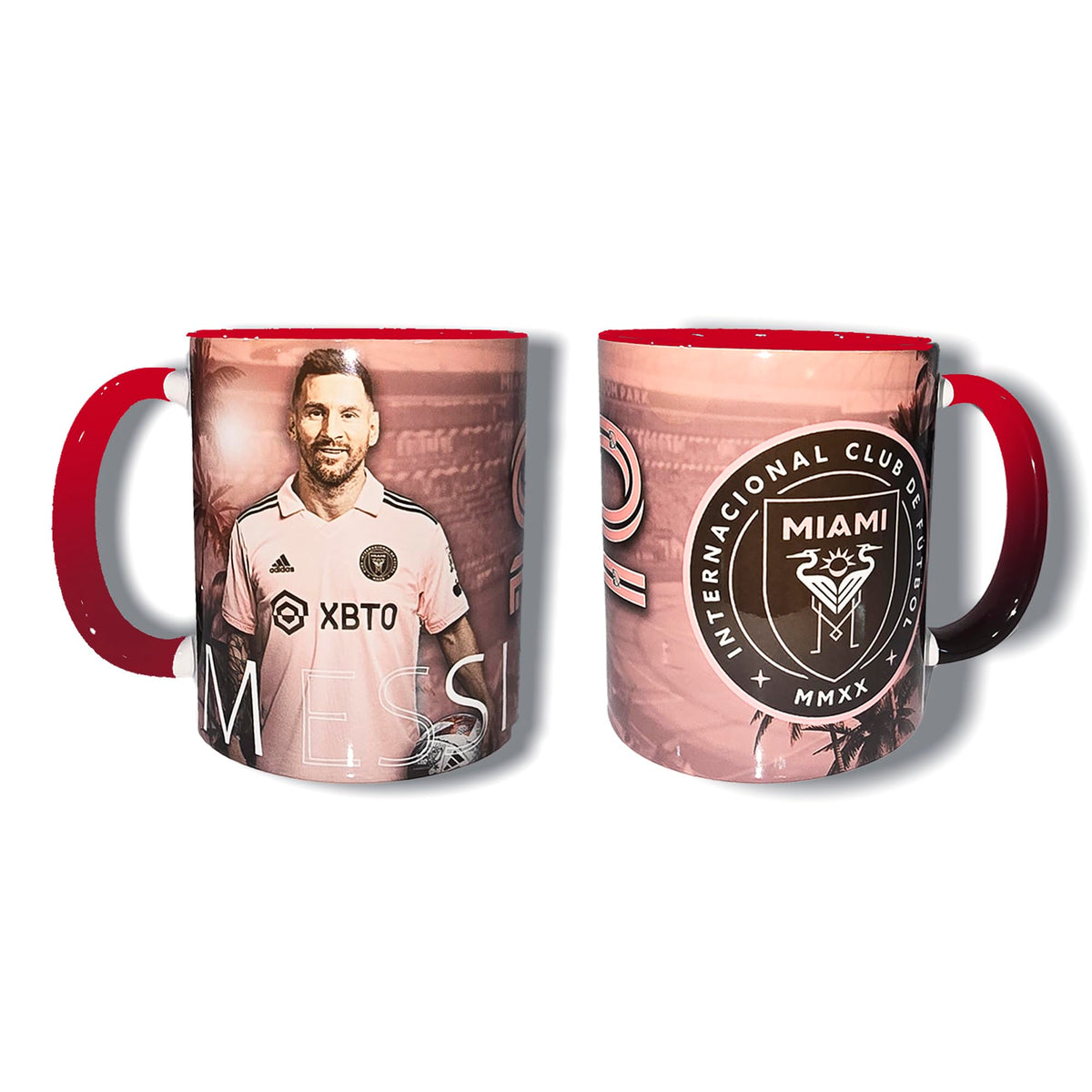 Taza de café de fútbol con impresión completa