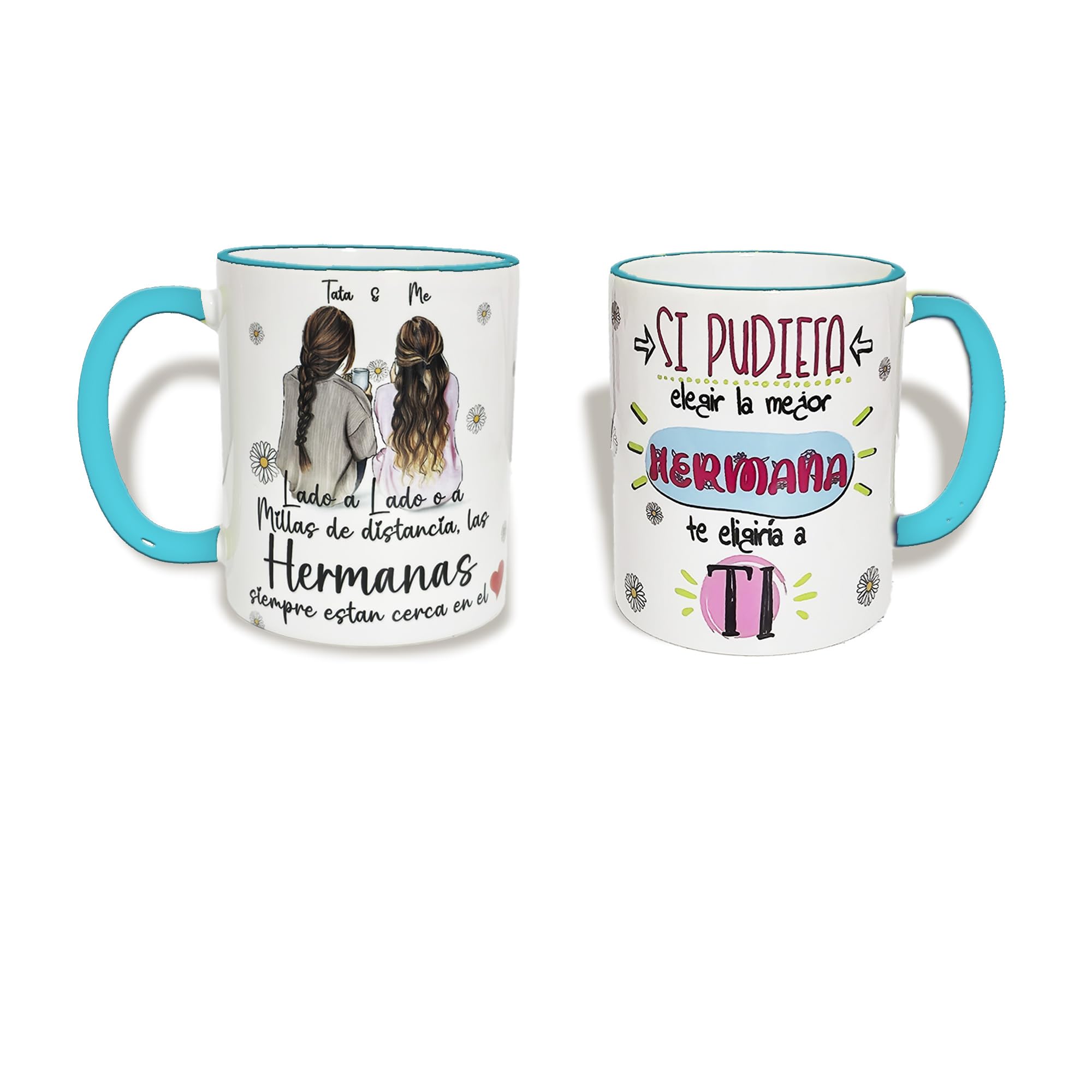 Personalized Sister 11oz Ceramic Mug (Español)