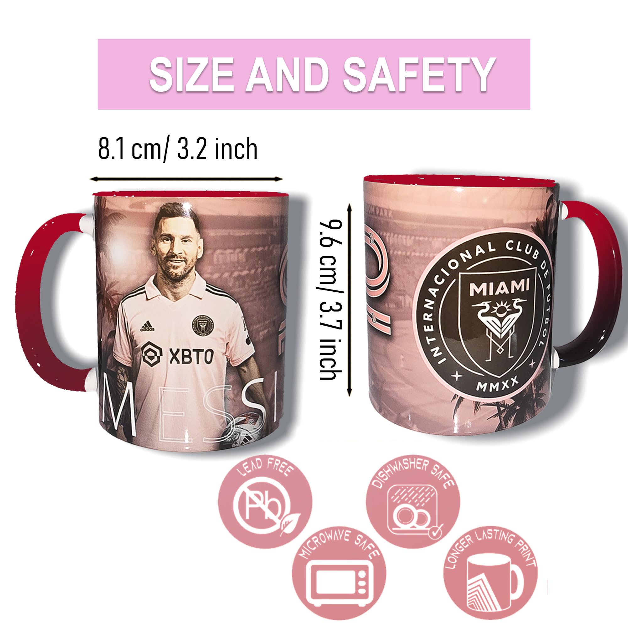 Fully Printed Soccer Coffee Mug