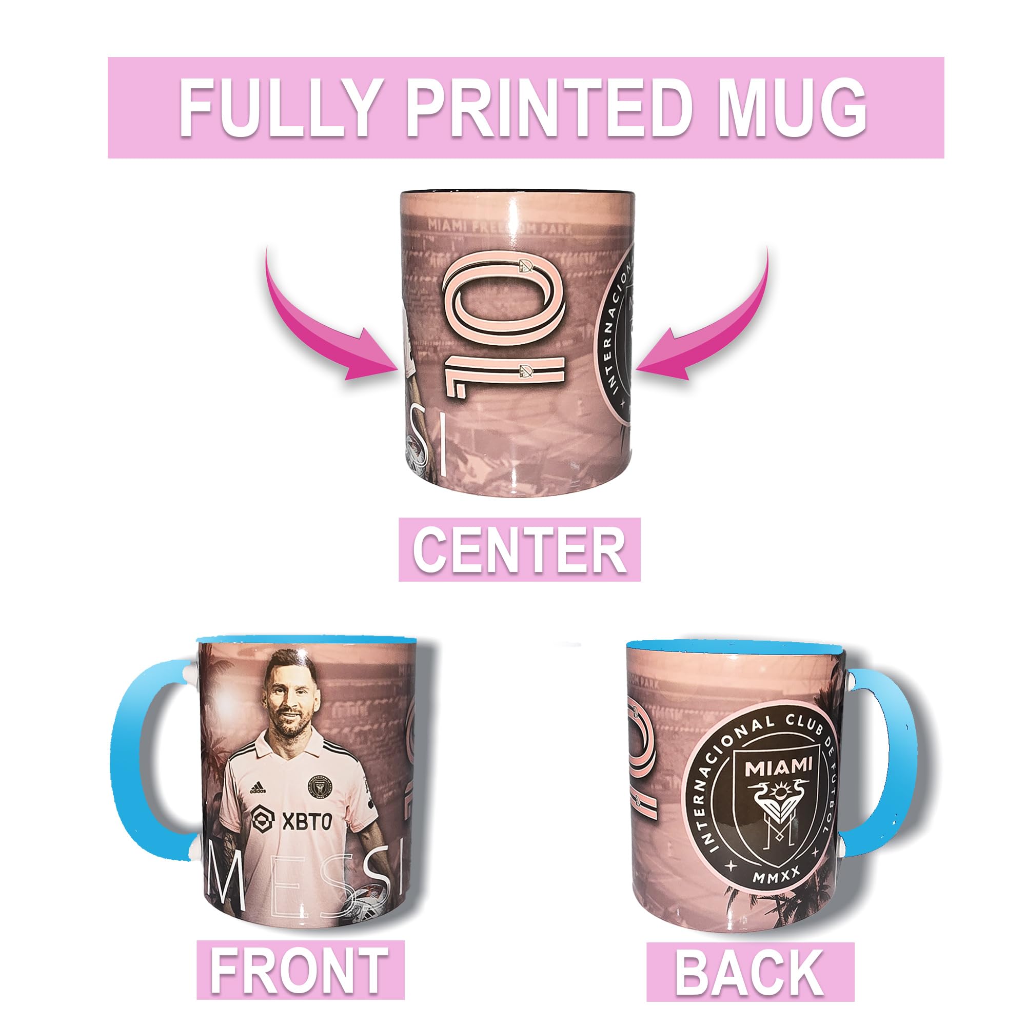 Fully Printed Soccer Coffee Mug
