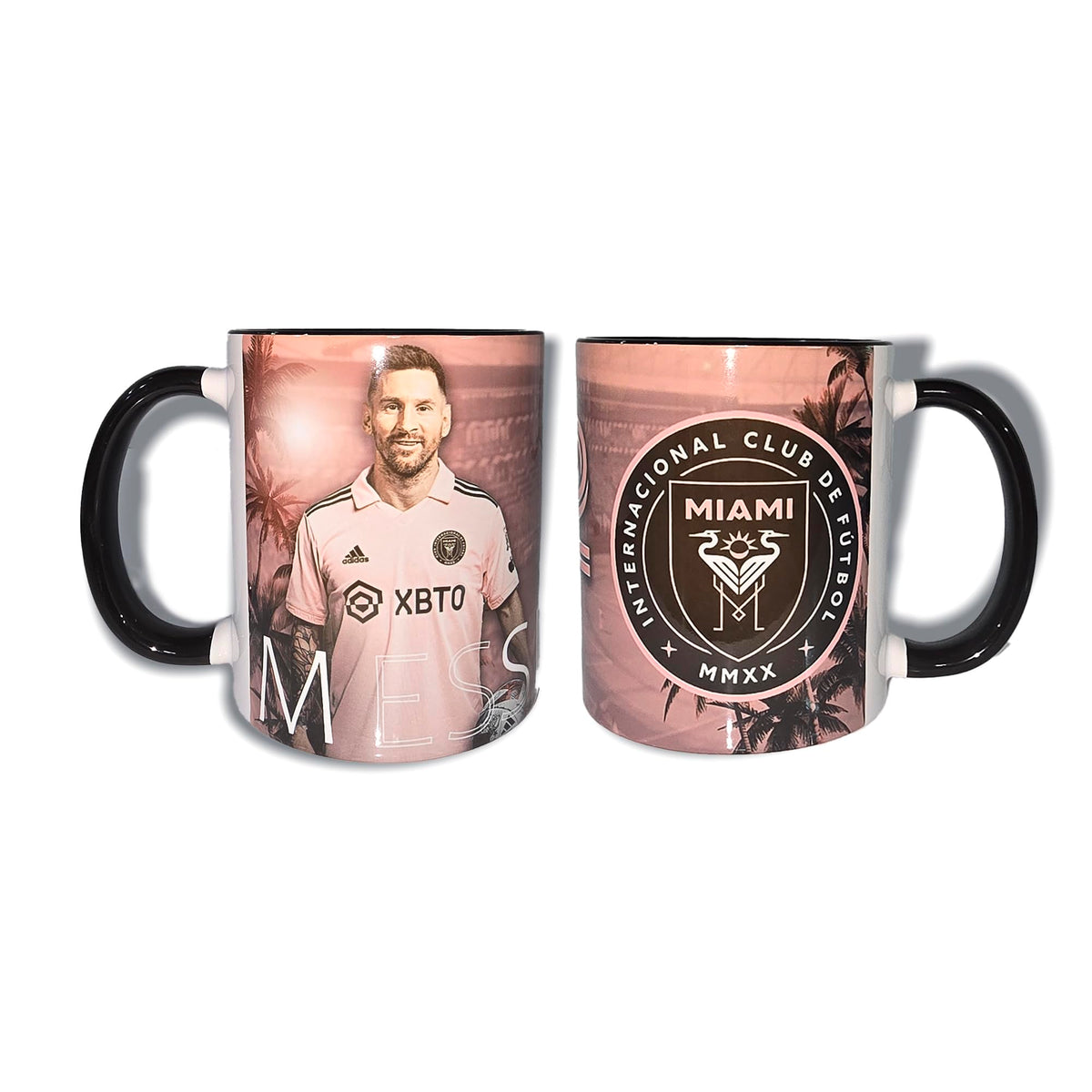 Taza de café de fútbol con impresión completa