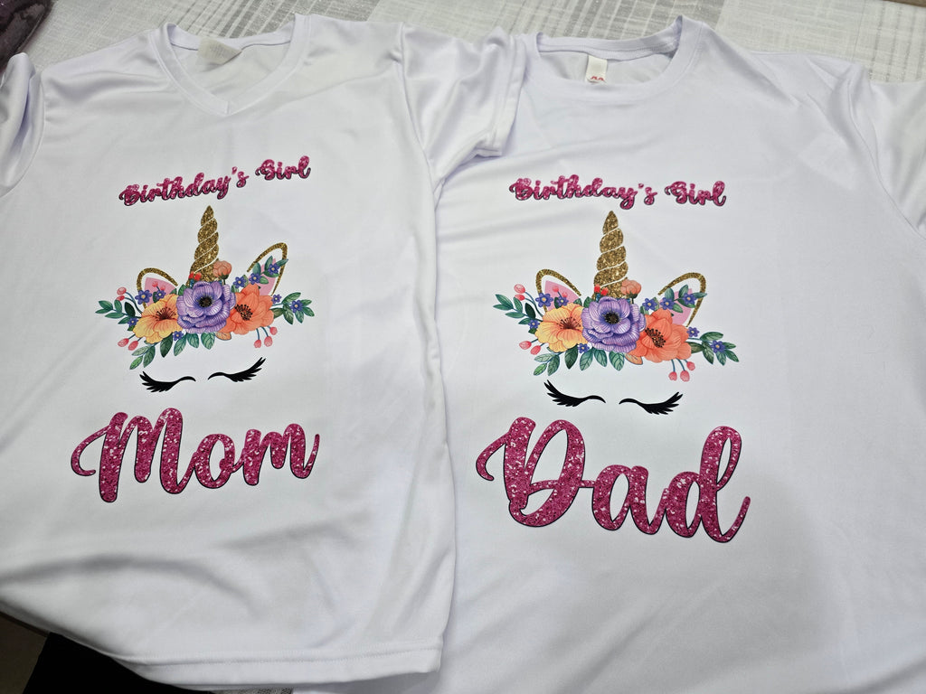 Custom White Sublimated T-Shirt – Personalized Shirt with Name, Photo, Logo or Custom Design | Unique Gift Idea
