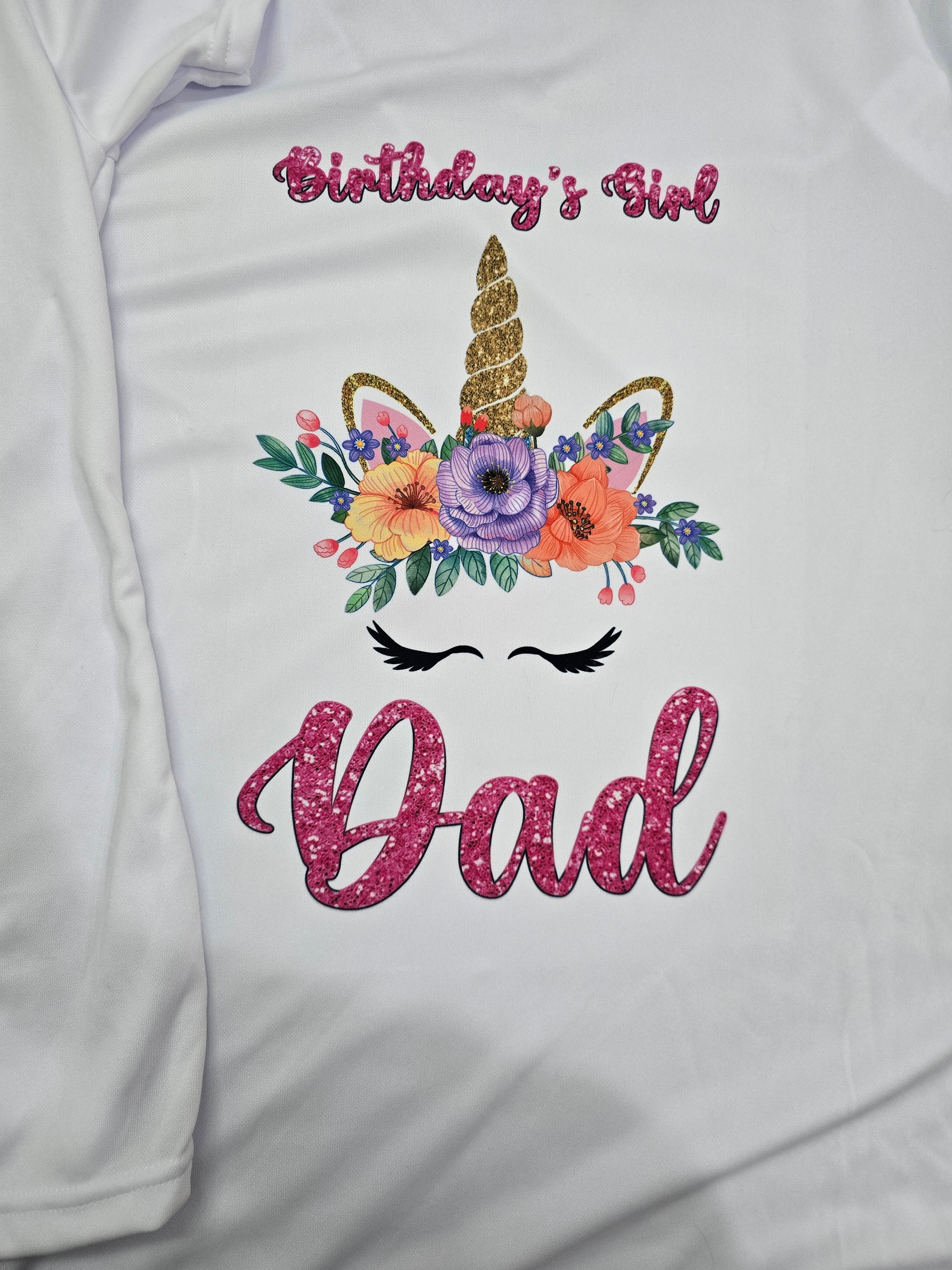 Custom White Sublimated T-Shirt – Personalized Shirt with Name, Photo, Logo or Custom Design | Unique Gift Idea