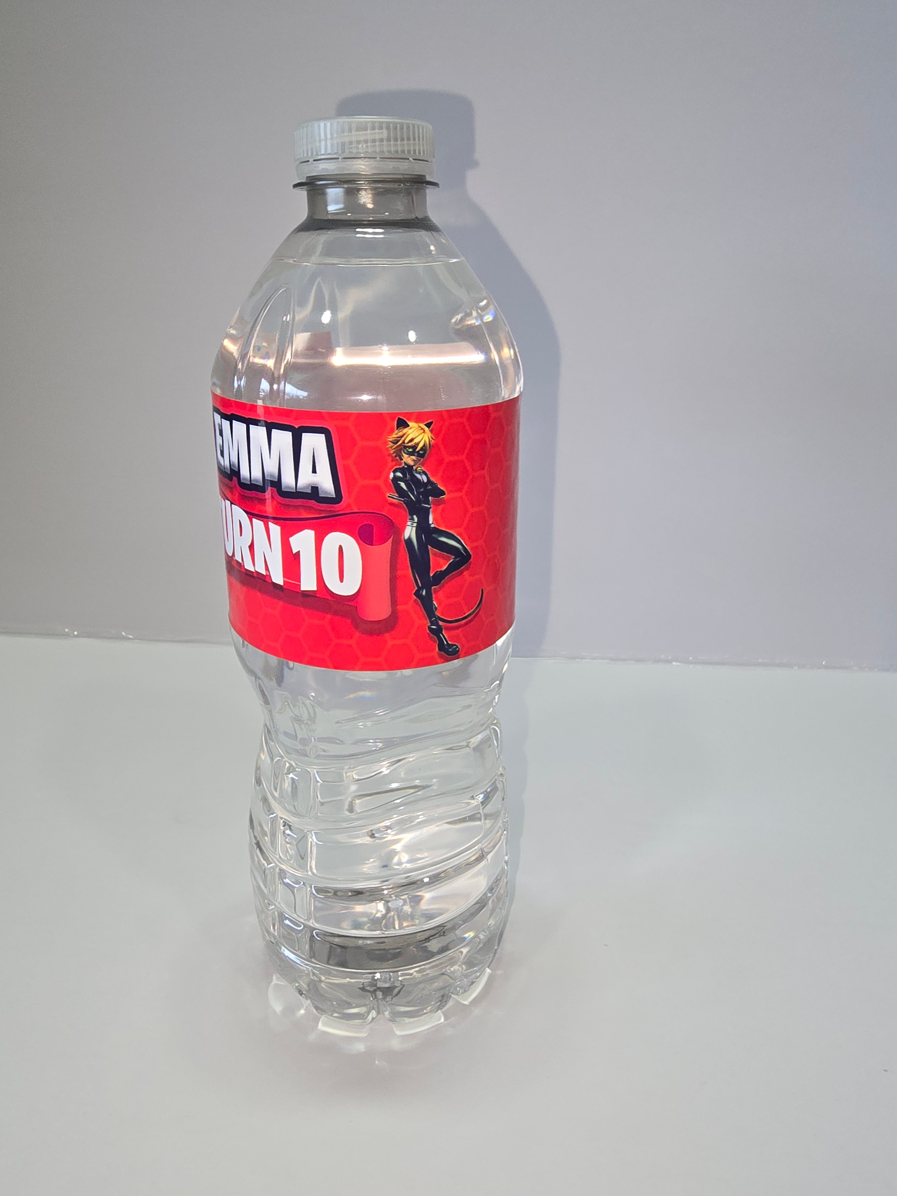 Pegatinas Personalizadas para Botellas de Agua - Fiestas y Eventos