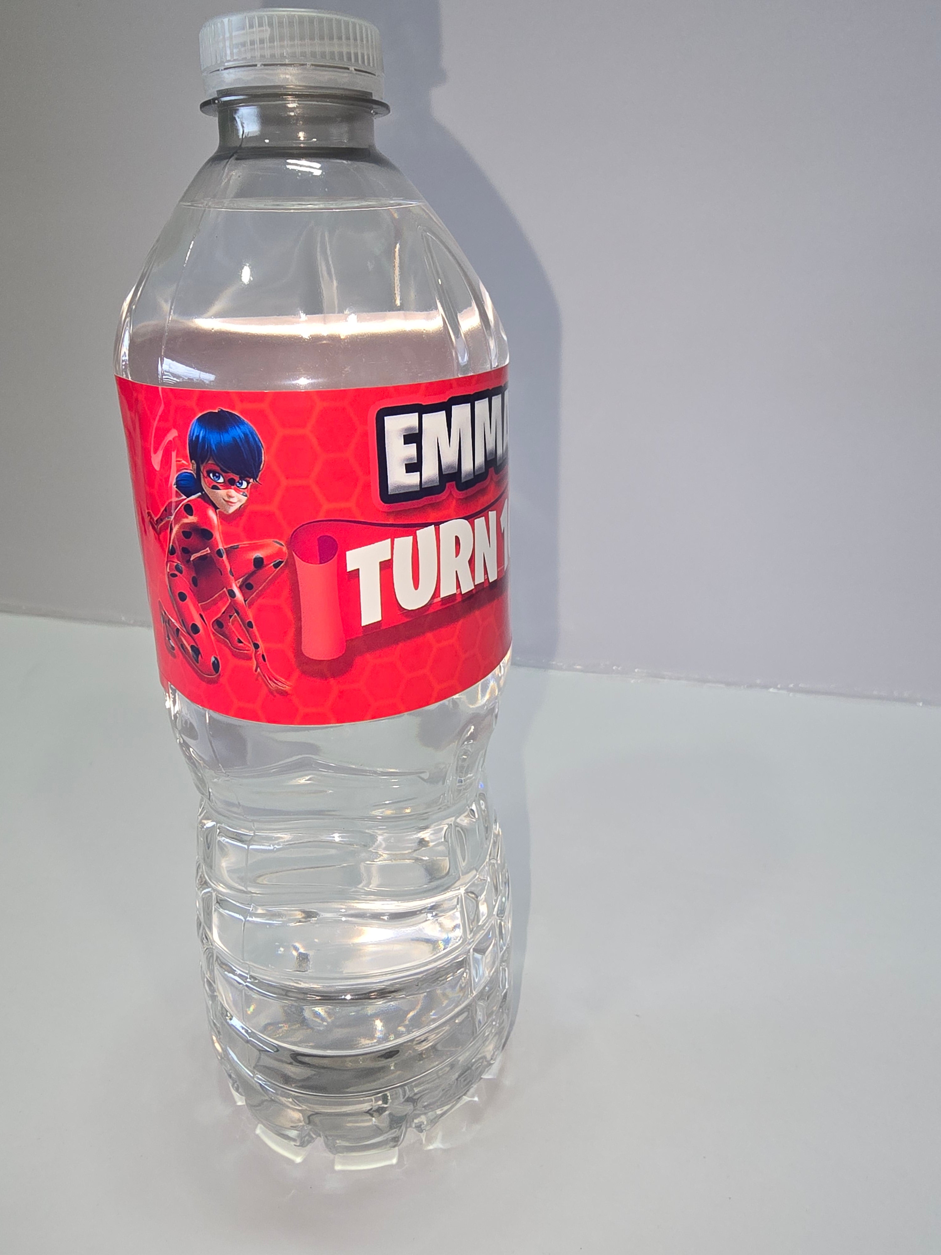 Pegatinas Personalizadas para Botellas de Agua - Fiestas y Eventos