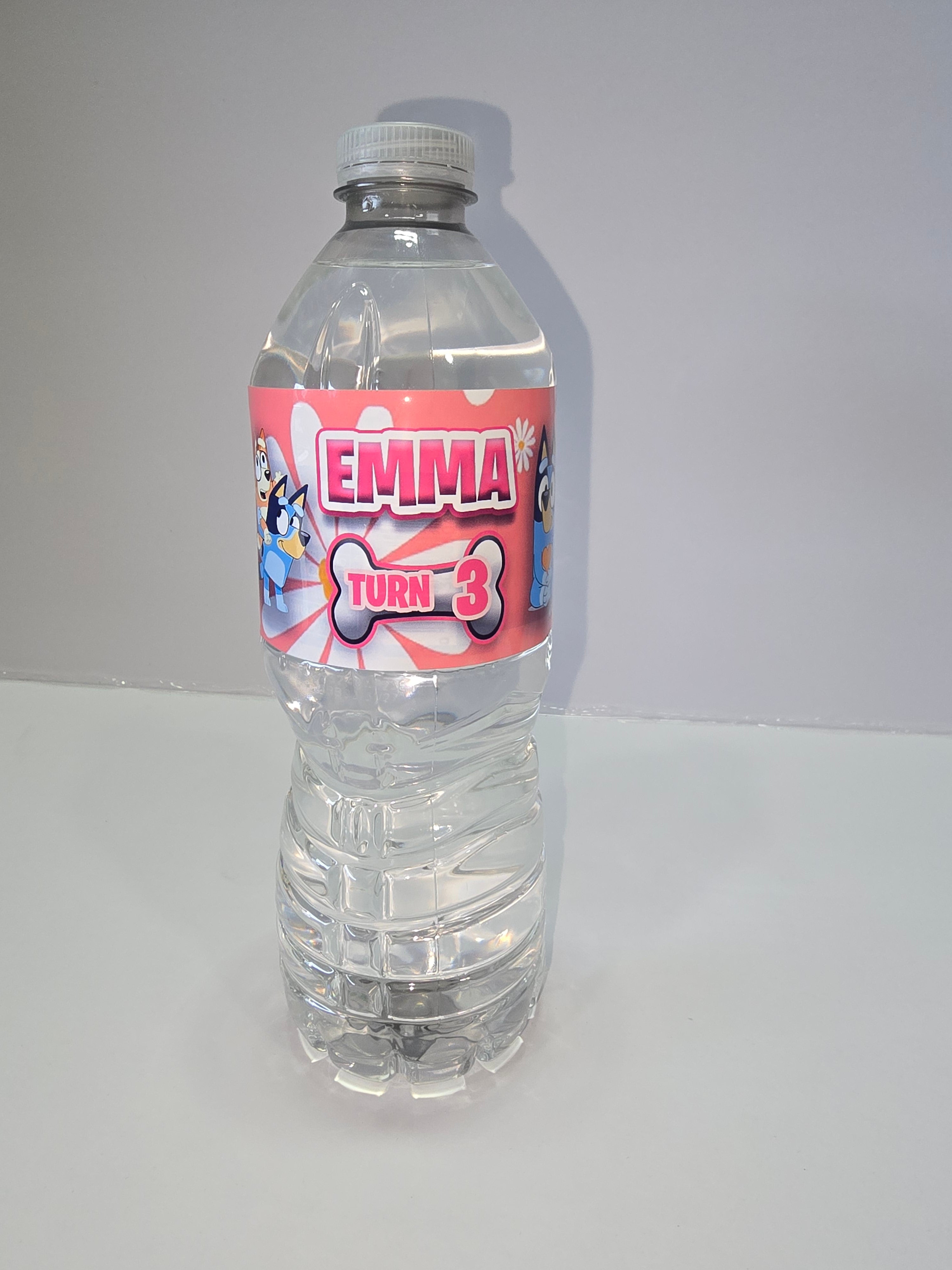 Pegatinas Personalizadas para Botellas de Agua - Fiestas y Eventos