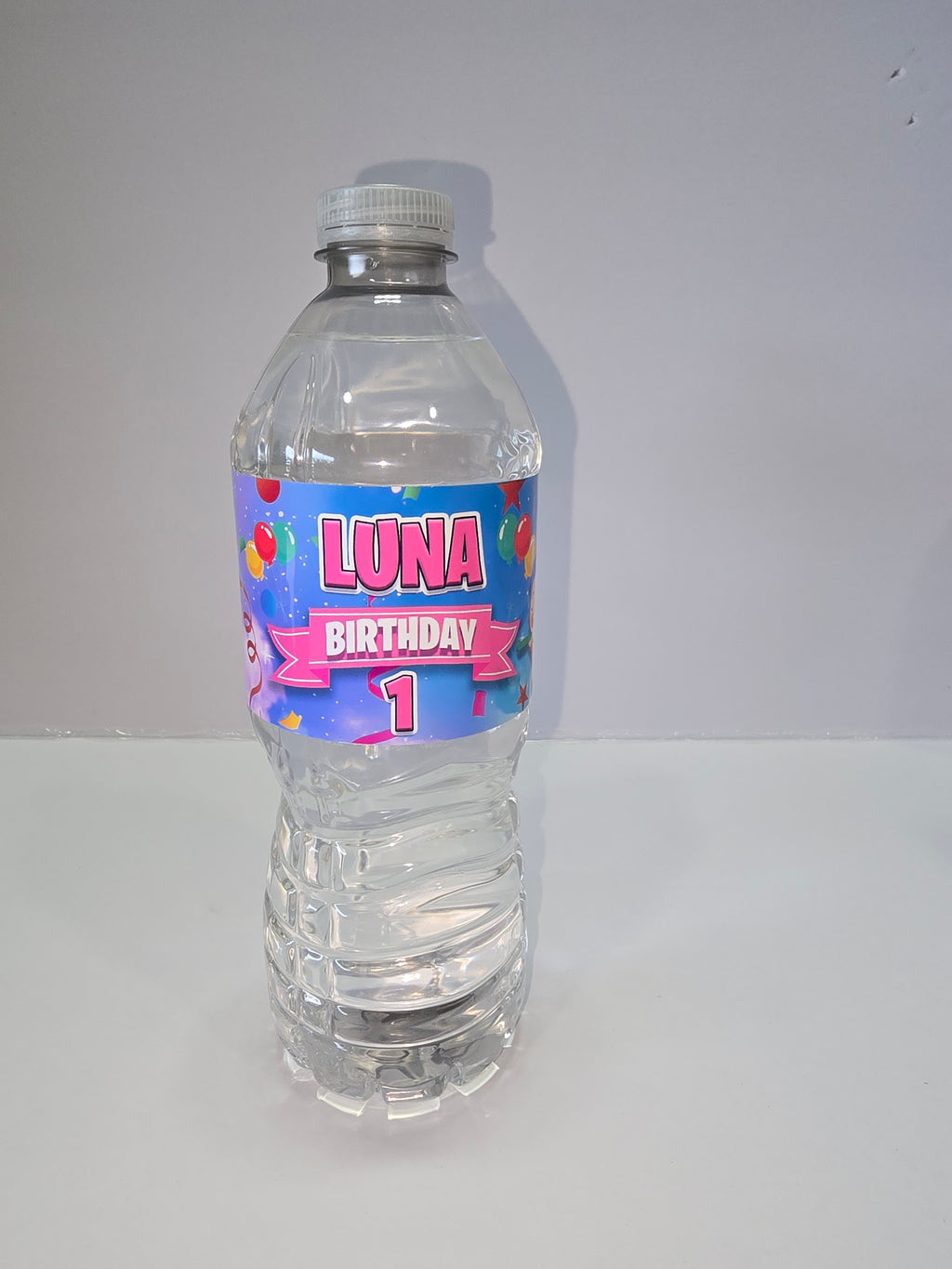 Pegatinas Personalizadas para Botellas de Agua - Fiestas y Eventos