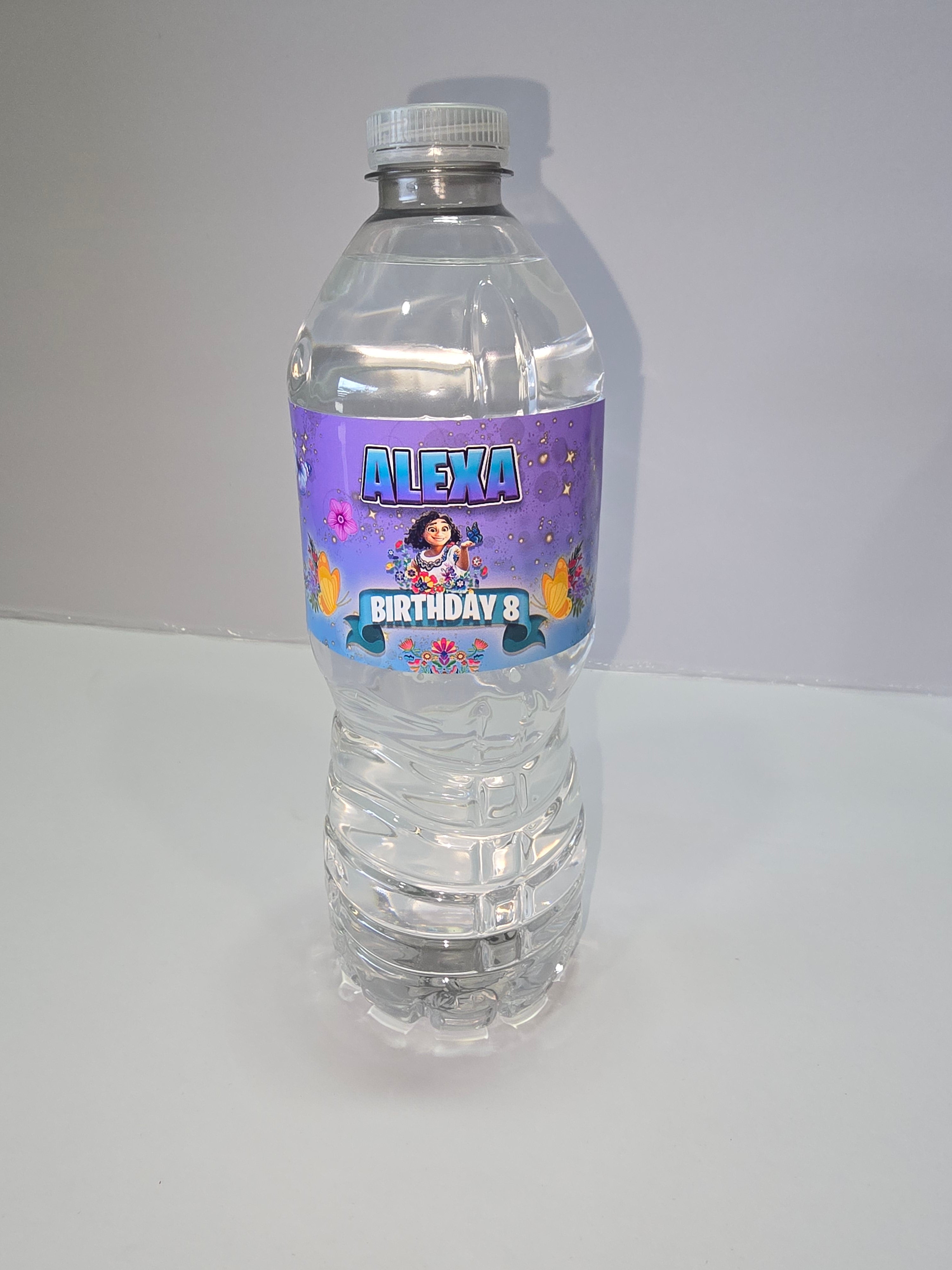 Pegatinas Personalizadas para Botellas de Agua - Fiestas y Eventos