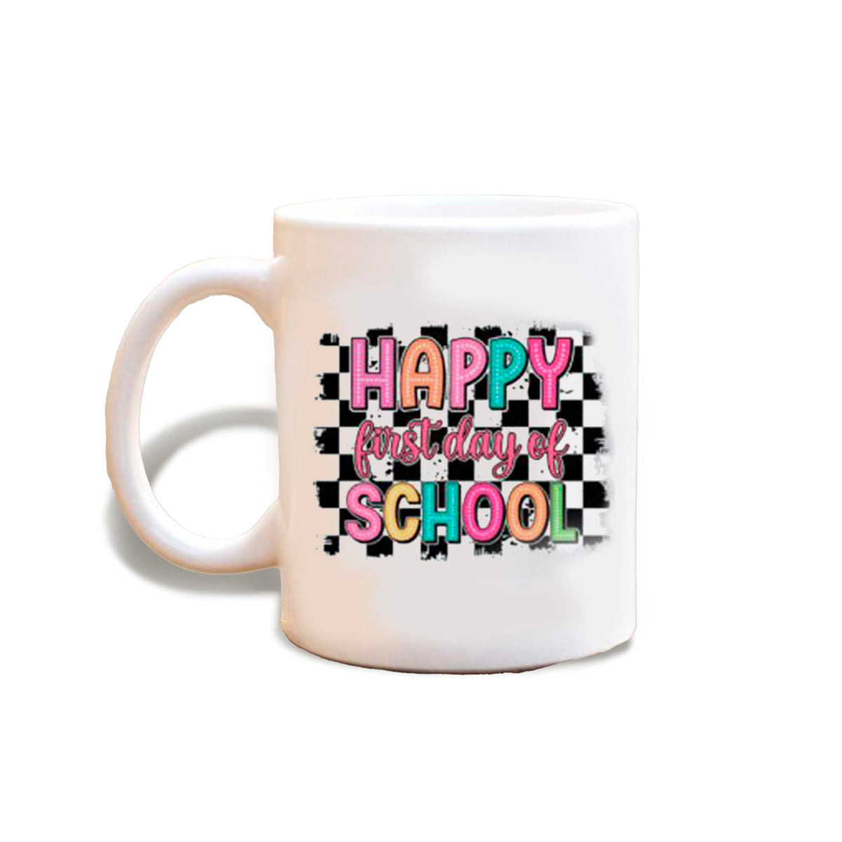 Taza de cerámica de regreso a clases, 11 oz, temática del primer día de clases