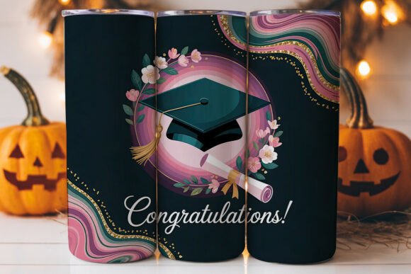 2026 Graduation Tumbler 20 oz | Personalized Stainless Steel Insulated Cup