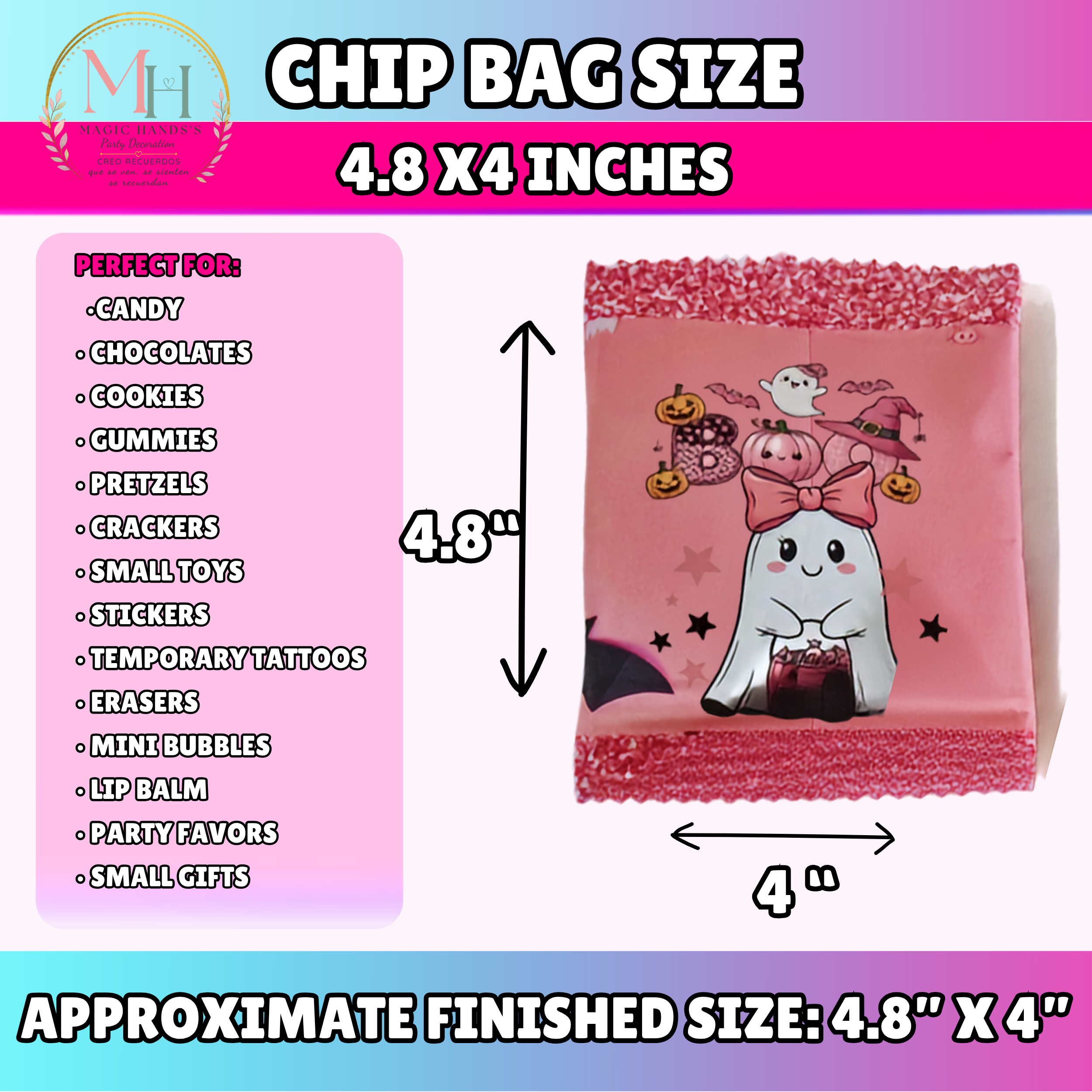 Baby Shark Personalized Chips Bag Party Favors – Custom Name & Age
