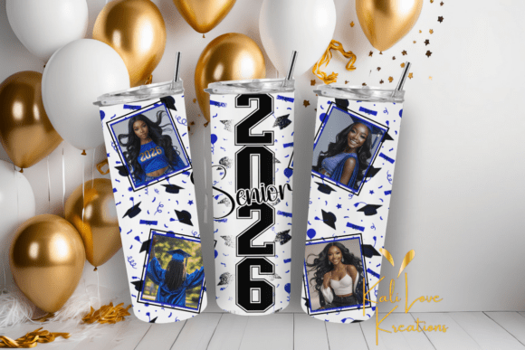 2026 Graduation Tumbler 20 oz | Personalized Stainless Steel Insulated Cup