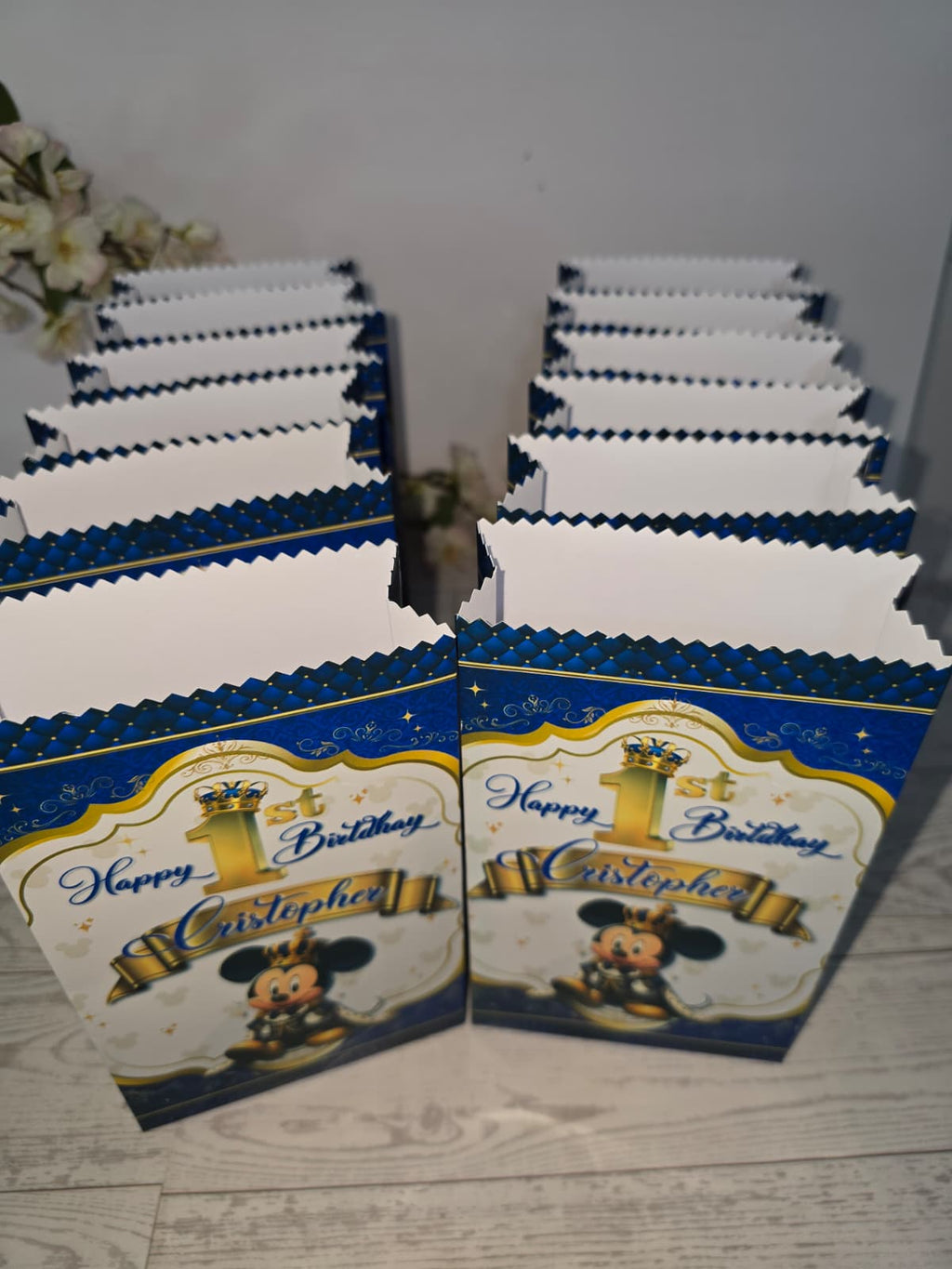 Personalized Mini Treat Bags | Custom Party Favor Bags for Kids Birthdays, Baby Showers & Events