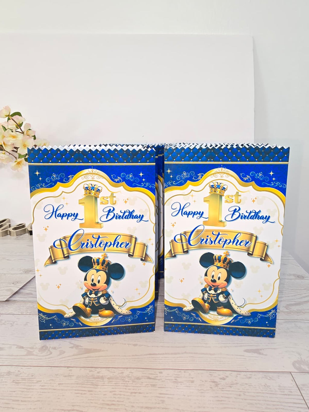 Personalized Mini Treat Bags | Custom Party Favor Bags for Kids Birthdays, Baby Showers & Events