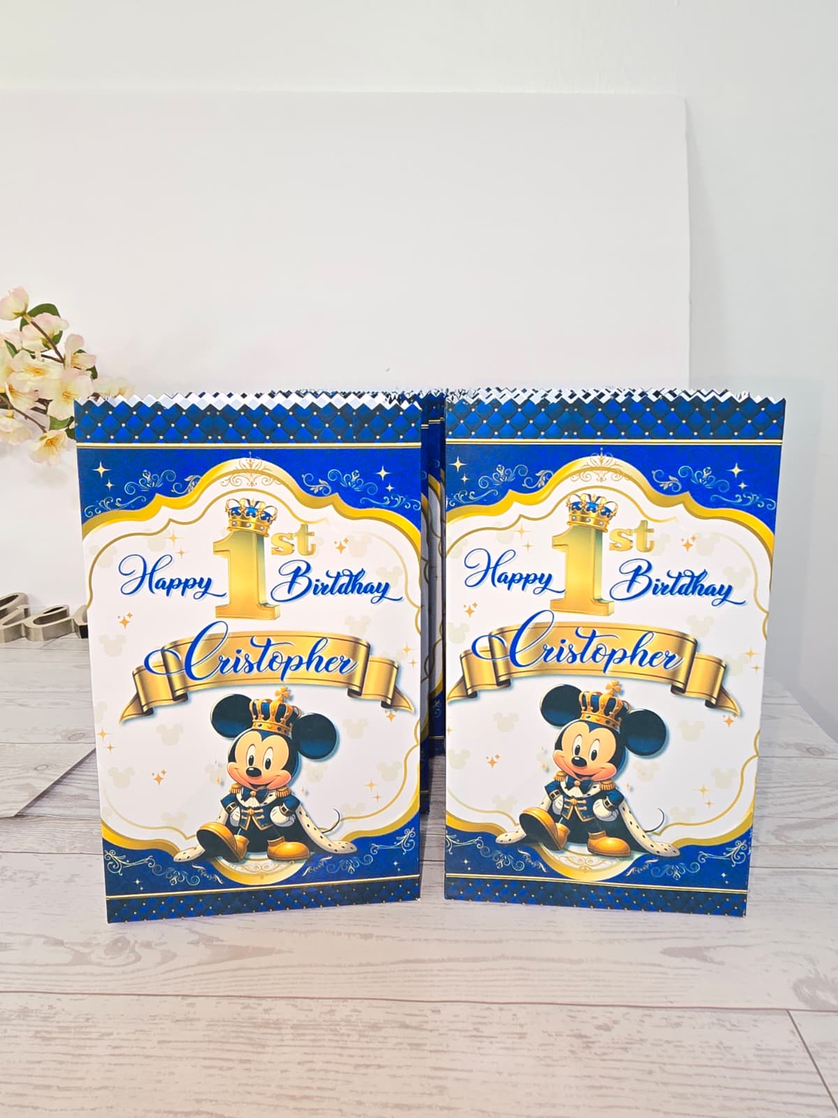 Personalized Mini Treat Bags | Custom Party Favor Bags for Kids Birthdays, Baby Showers & Events