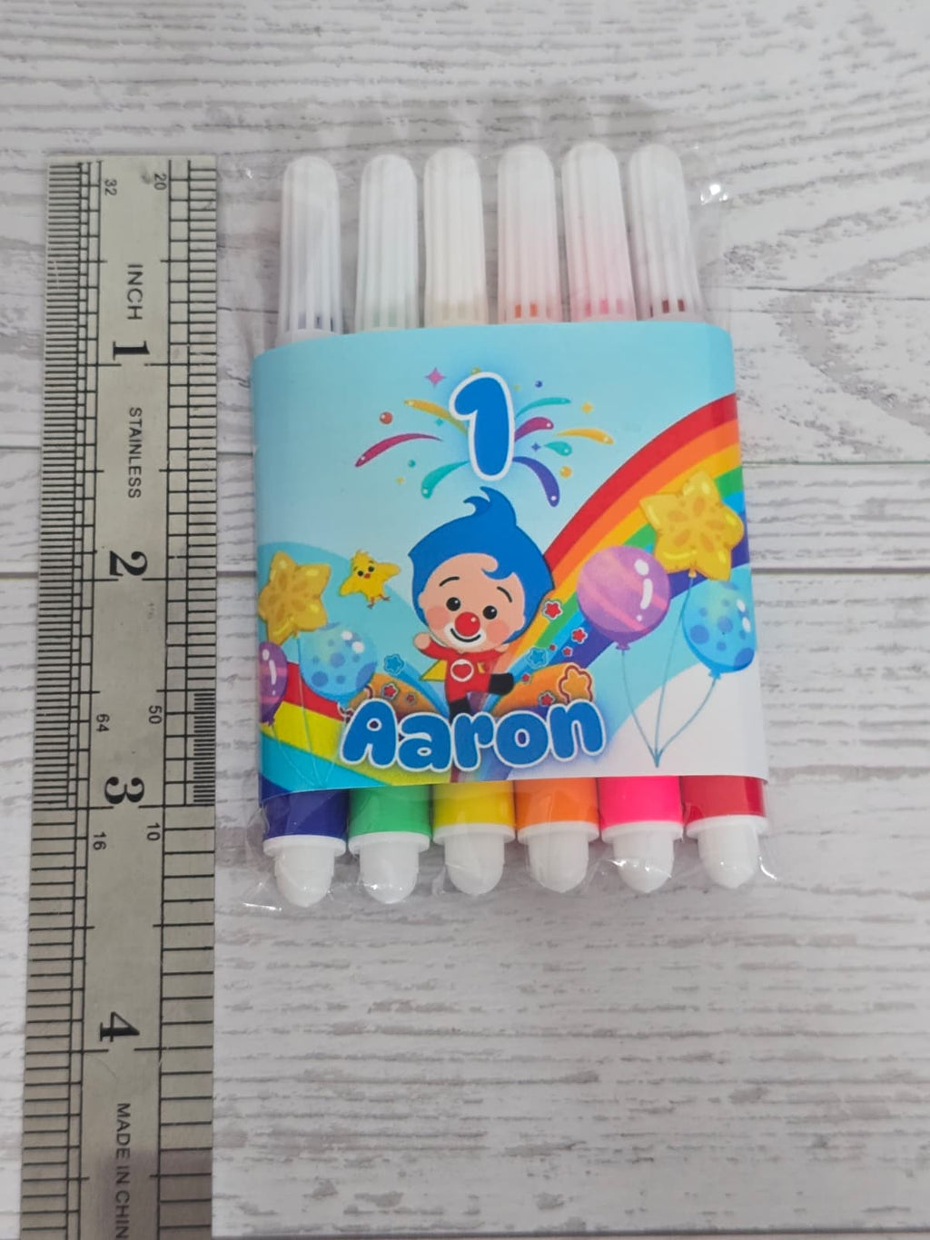 Mini Marcadores Personalizados k POP | Set de 6 con Empaque | Por Docena (Copia)