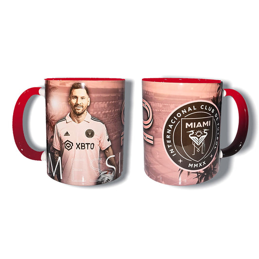 Taza de café de fútbol con impresión completa