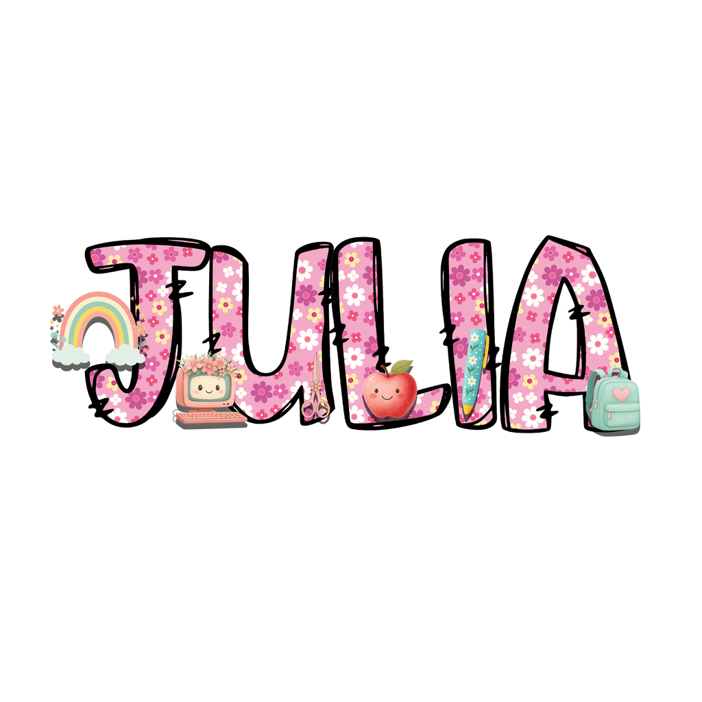 Pegatinas Personalizadas con Nombres para Útiles Escolares - Etiquetas Resistentes