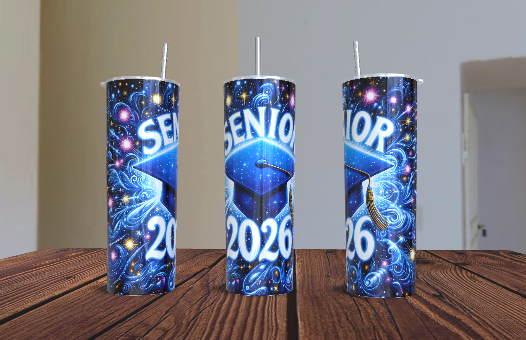 2026 Graduation Tumbler 20 oz | Personalized Stainless Steel Insulated Cup