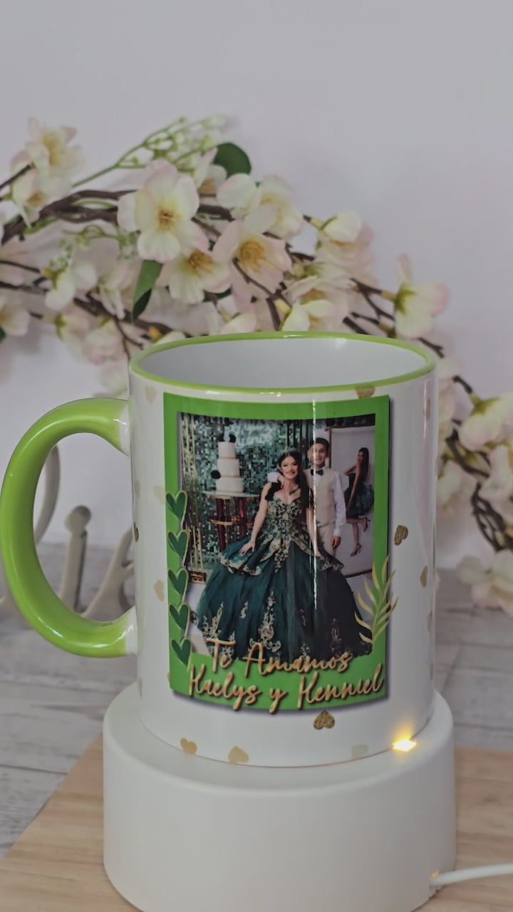 Taza Personalizada Día de la Madre | Mamá, Abuela, Abu, Bisabuela | 11oz Cerámica