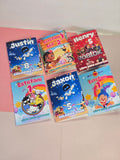 Personalized Mini Coloring Books – Party Favors Pack of 12 | 16 Pages | 5.5"x4" | Multiple Themes