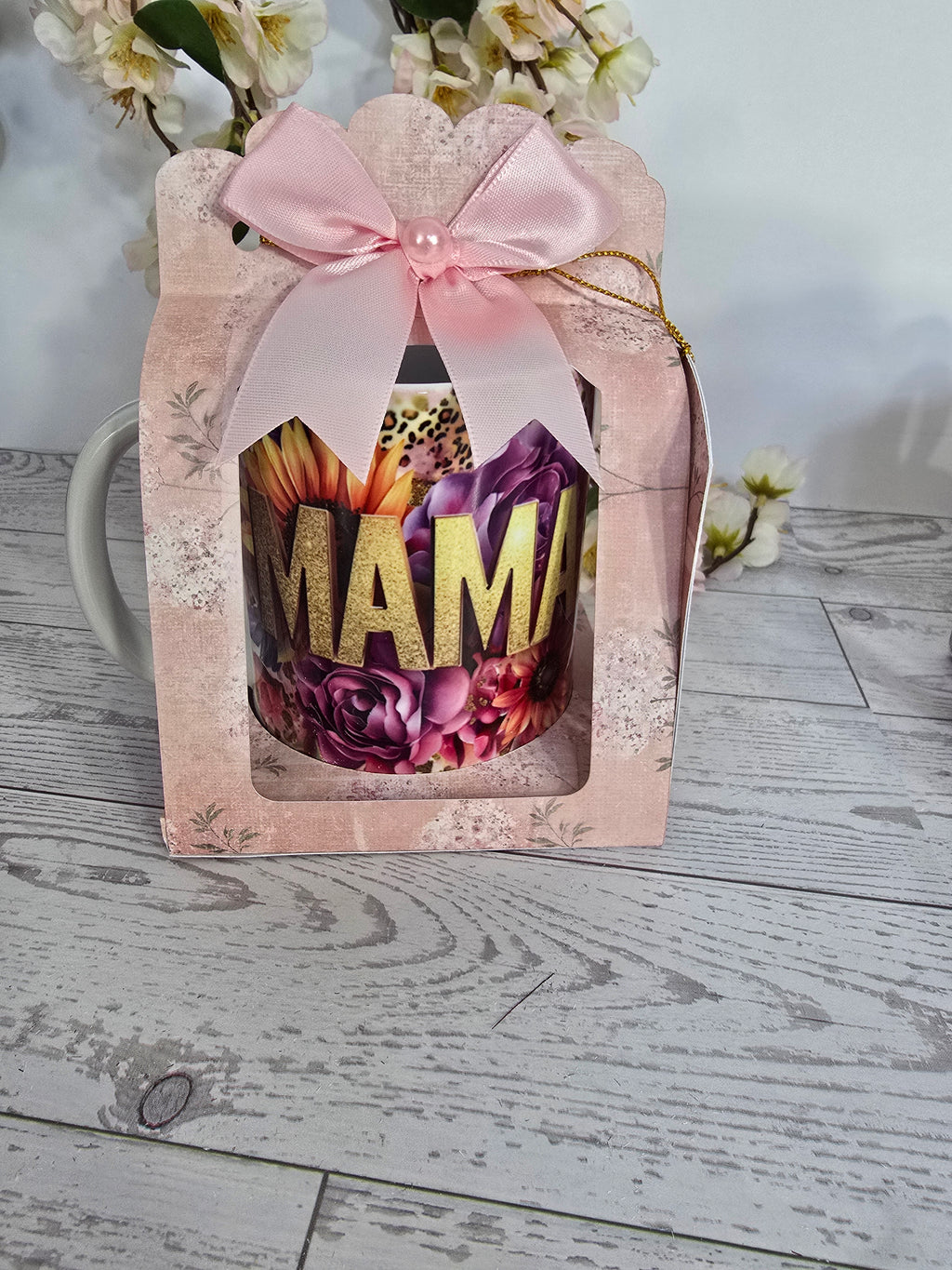 Taza Día de la Madre | Mamá | 11oz Mama Rosa