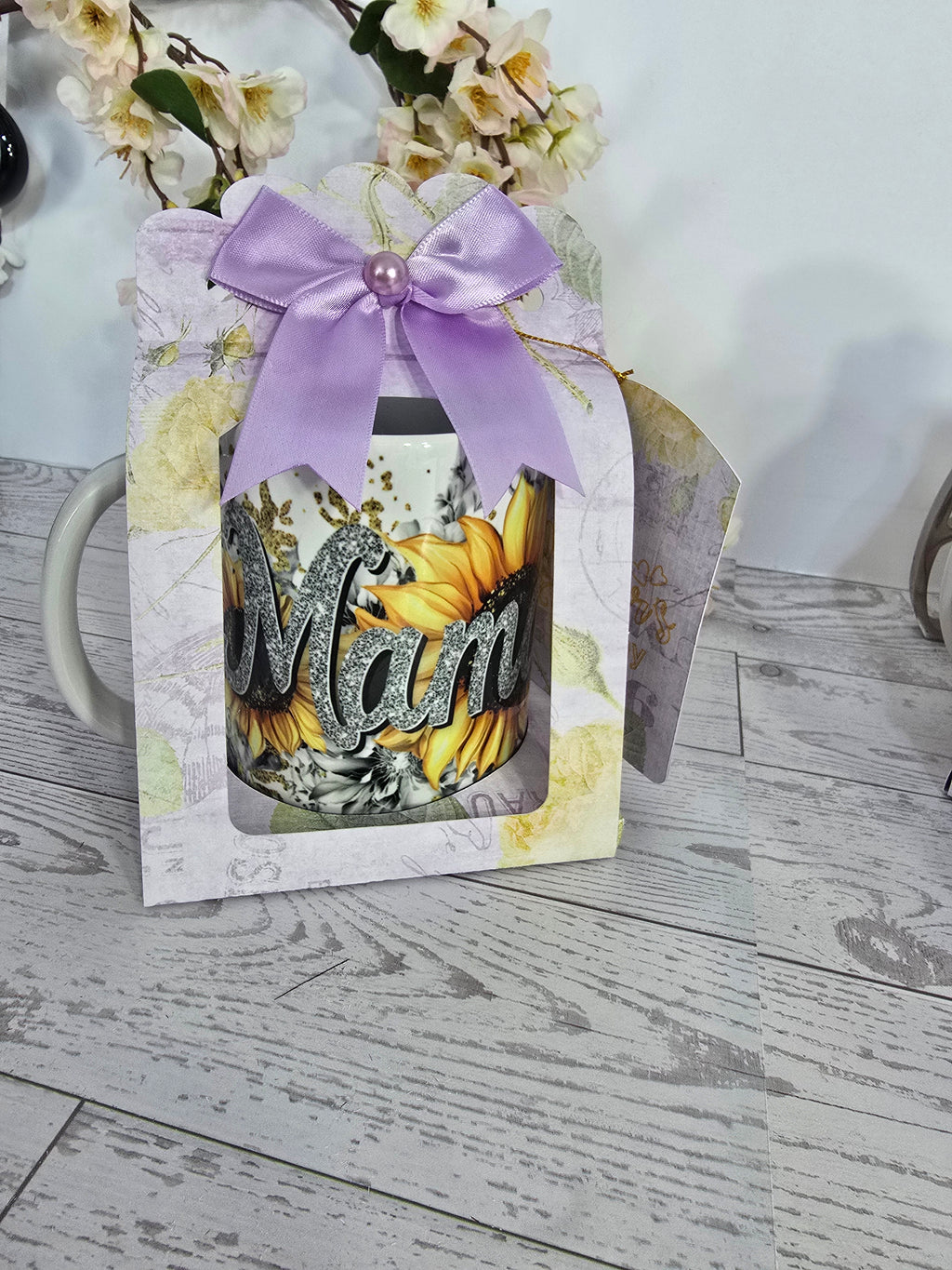 Taza Día de la Madre | Mamá | 11oz Girasoles