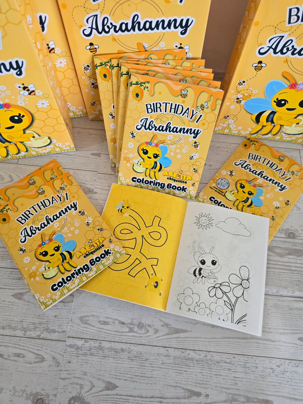 Personalized Mini Coloring Books – Party Favors Pack of 12 | 16 Pages | 5.5"x4" | Multiple Themes