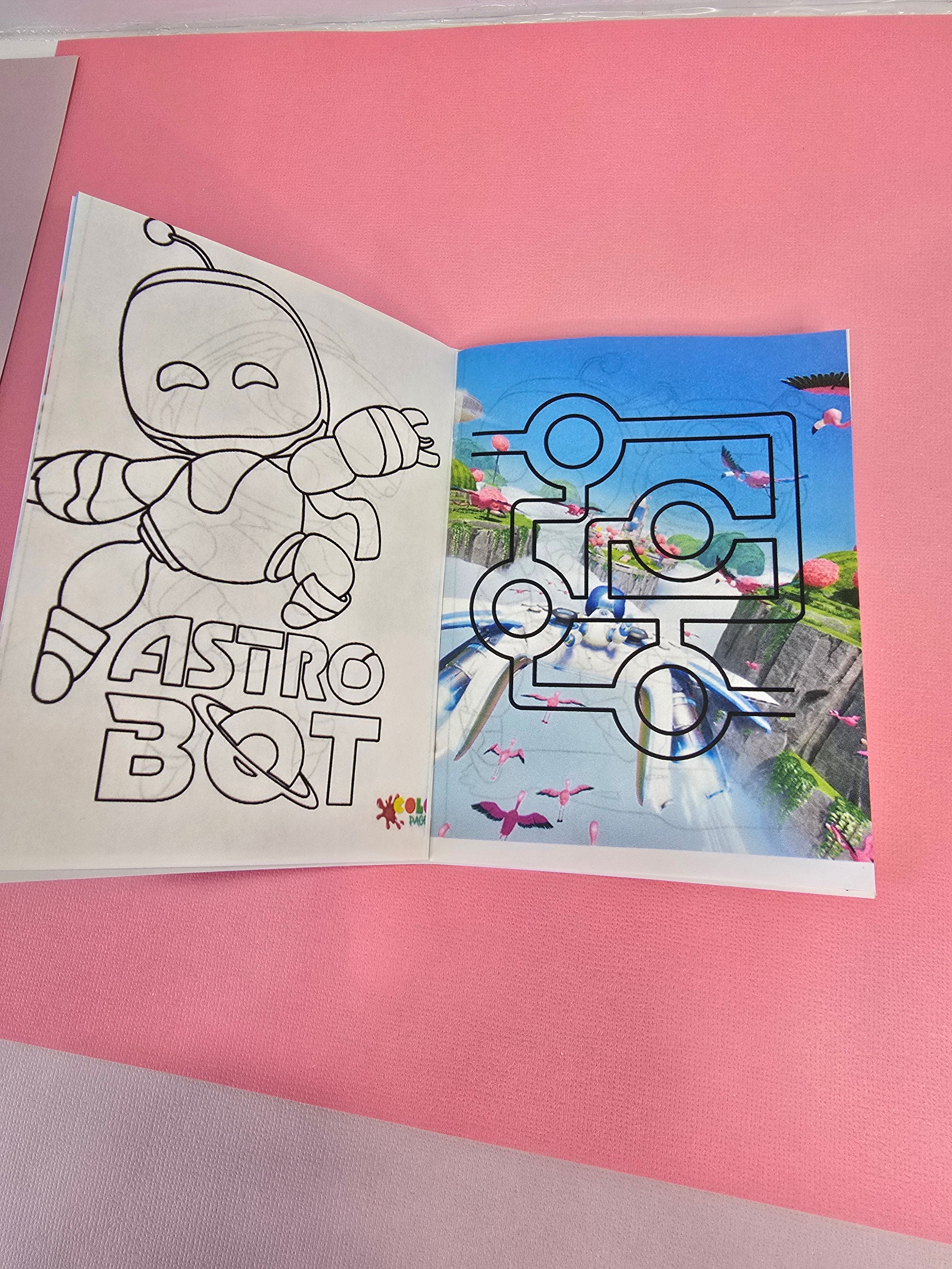 Mini Libros de Colorear para Fiestas de Cumpleaños - Pack de 12 Unidades - 16 Páginas de Actividades 5.5x4 Pulgadas